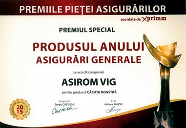 „Produkt des Jahres“-Zertifikat für Asiroms „Casuta Noastra“ (Foto, © XPrimm) „Produkt des Jahres“-Zertifikat für Asiroms „Casuta Noastra“ (Foto, © XPrimm)