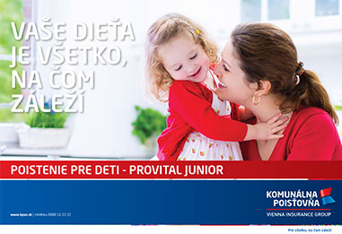 Provital Junior Werbeplakat (Foto, © Komunálna) Provital Junior Werbeplakat (Foto, © Komunálna)