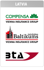 Die Marken der Vienna Insurance Group – Latvia (Logos)
