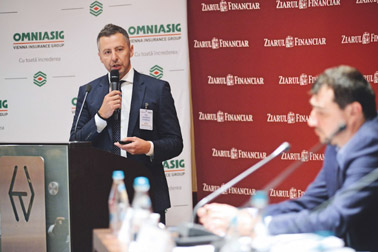 CEO der Omniasig, Mihai Tecau, spricht bei der Konferenz (Foto, © Omniasig) CEO der Omniasig, Mihai Tecau, spricht bei der Konferenz (Foto, © Omniasig)